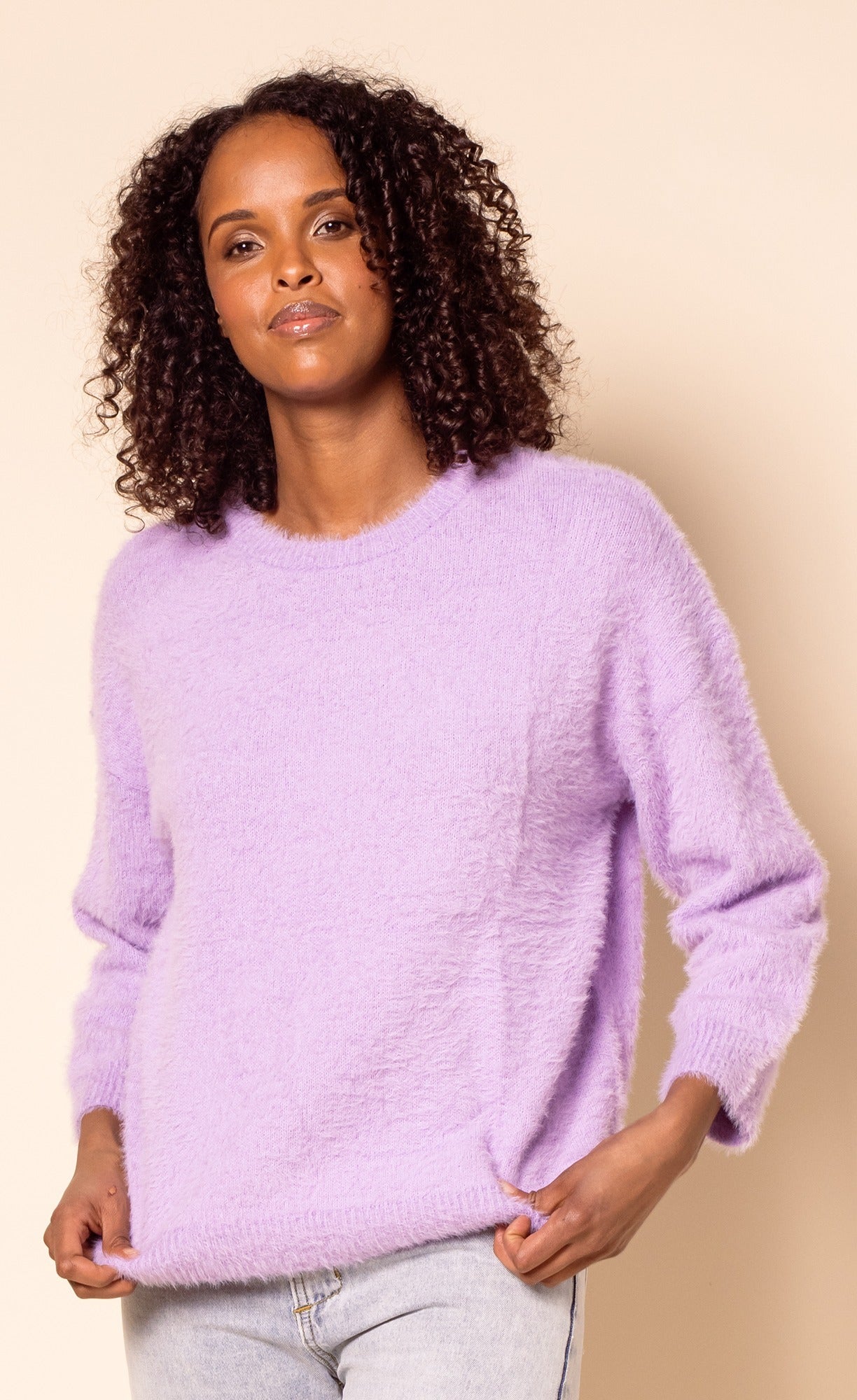 The Renee Sweater Lilac | Pink Martini ...
